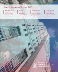 Annual Report and Review 2015