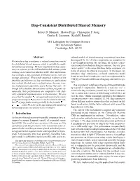 Dag-Consistent Distributed Shared Memory