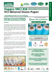 Vappro VBCI 830 VCI Mineral Stone Paper