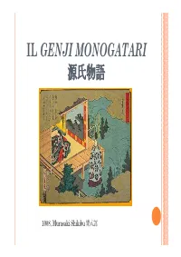 06. Il Genji Monogatari E I Monogatari Post Genji