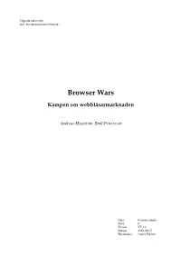 Browser Wars