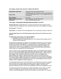Final Project Completion Report