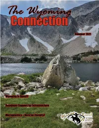 Summer 2021 Wyoming Is Open!!! Ratepayer Support For