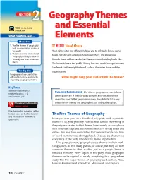 Geography Themes and Essential Elements