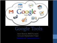 Google Tools