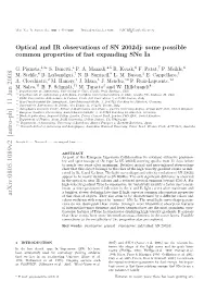 Optical and IR Observations of SN 2002Dj: Some Possible Common