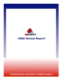 2000 Annual Report