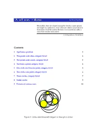 Apollonius Problem by Paris Pamﬁlos