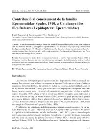 Lepidoptera: Epermeniidae)