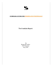 Tool Analysis Report