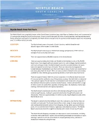 Faces of the Grand Strand