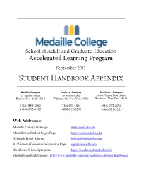 2013-14 Buffalo & Rochester Student Handbook