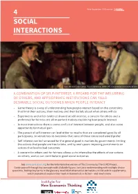 4 Social Interactions