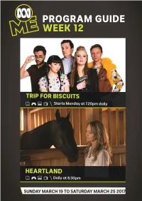 ABC ME Program Schedule