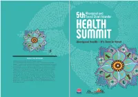 Aboriginal Health – It's Time to Reset