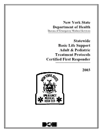 NYS CFR Protocols