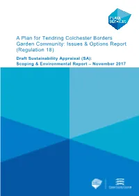 A Plan for Tendring Colchester Borders