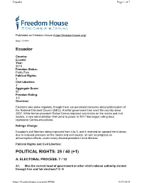 Civil Liberties: 3 Aggregate Score: 60 Freedom Rating: 3.0 Overview