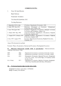 M. Ismail Hossain Rank