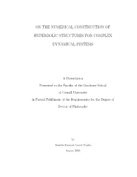 On the Numerical Construction Of