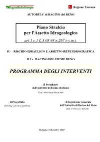 Programma Degli Interventi