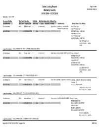 Sales Report
