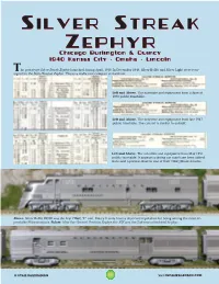 Silver Streak Zephyr 1940