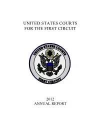 United States Courts for the First Circuit