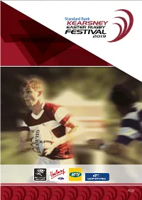 2019 Rugby Festival Brochure