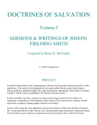 Doctrines of Salvation