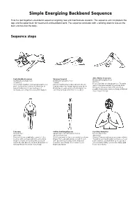 Simple Energizing Backbend Sequence