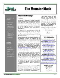 2017 November Newsletter