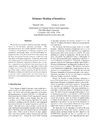 Delaunay Meshing of Isosurfaces