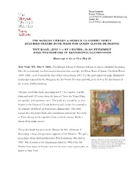 Full Press Release
