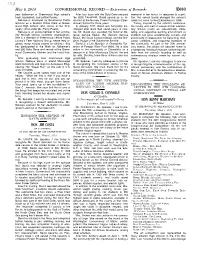 CONGRESSIONAL RECORD— Extensions of Remarks E683 HON