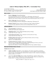 Curriculum Vitae