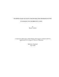Example-Based Learning for Information Problem Solving