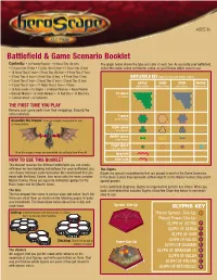 Battlefield & Game Scenario Booklet