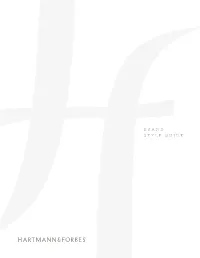 Brand Style Guide Table of Contents