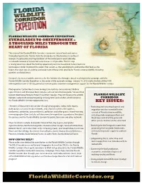 Everglades to Okeefenokee – a Thousand Miles Through the Heart of Florida