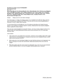 Question for Written Answer