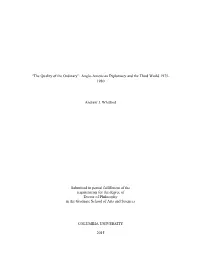 1980 Andrew J. Whitford Submitted in Parti