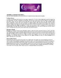 CINDERELLA AROUND the WORLD Here Are Some Examples of the Many Different Cinderella Stories Told Across the Globe