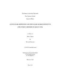 Repetition and the Façade of Discontinuity In