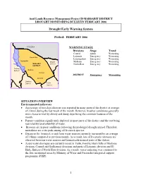 Drought Early Warning System