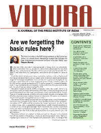 Are We Forgetting the Basic Rules Here?