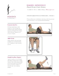 Bouldercentre for Orthopedics & Spine