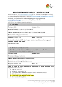 Nomination Form