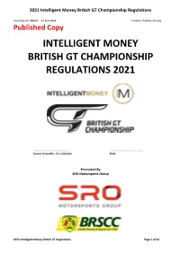 Published Copy INTELLIGENT MONEY BRITISH GT