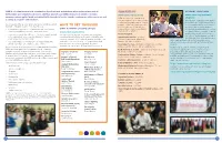 WAYS to GET INVOLVED Organize Lectures, Meetings, and Other to Young Mathematicians and Scientists